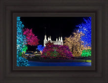 Load image into Gallery viewer, Washington DC Temple Colorful Christmas