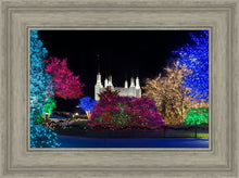 Load image into Gallery viewer, Washington DC Temple Colorful Christmas