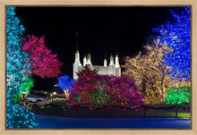 Load image into Gallery viewer, Washington DC Temple Colorful Christmas