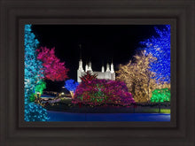 Load image into Gallery viewer, Washington DC Temple Colorful Christmas