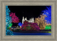 Load image into Gallery viewer, Washington DC Temple Colorful Christmas