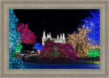 Load image into Gallery viewer, Washington DC Temple Colorful Christmas