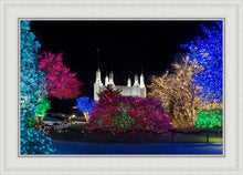 Load image into Gallery viewer, Washington DC Temple Colorful Christmas