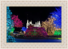Load image into Gallery viewer, Washington DC Temple Colorful Christmas
