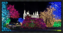 Load image into Gallery viewer, Washington DC Temple Colorful Christmas