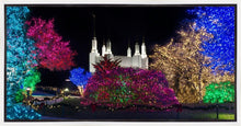 Load image into Gallery viewer, Washington DC Temple Colorful Christmas