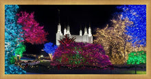 Load image into Gallery viewer, Washington DC Temple Colorful Christmas