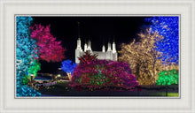 Load image into Gallery viewer, Washington DC Temple Colorful Christmas
