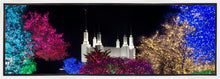 Load image into Gallery viewer, Washington DC Temple Colorful Christmas