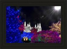 Load image into Gallery viewer, Washington DC Temple Christmas Spirit