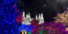 Load image into Gallery viewer, Washington DC Temple Christmas Spirit
