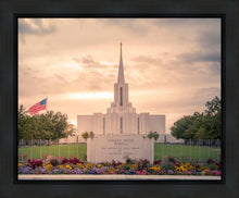 Load image into Gallery viewer, Jordan River Temple Evening Glow