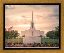Load image into Gallery viewer, Jordan River Temple Evening Glow