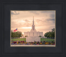 Load image into Gallery viewer, Jordan River Temple Evening Glow
