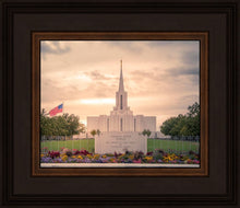 Load image into Gallery viewer, Jordan River Temple Evening Glow