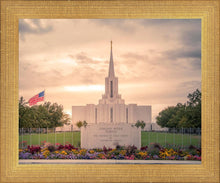 Load image into Gallery viewer, Jordan River Temple Evening Glow