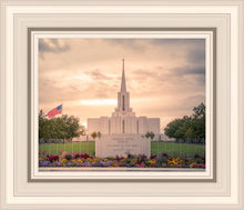 Load image into Gallery viewer, Jordan River Temple Evening Glow