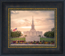 Load image into Gallery viewer, Jordan River Temple Evening Glow