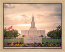 Load image into Gallery viewer, Jordan River Temple Evening Glow