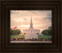 Load image into Gallery viewer, Jordan River Temple Evening Glow