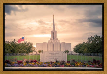 Load image into Gallery viewer, Jordan River Temple Evening Glow