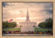 Load image into Gallery viewer, Jordan River Temple Evening Glow