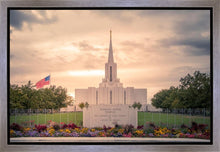 Load image into Gallery viewer, Jordan River Temple Evening Glow
