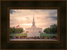Load image into Gallery viewer, Jordan River Temple Evening Glow