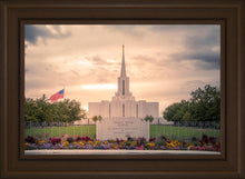 Load image into Gallery viewer, Jordan River Temple Evening Glow