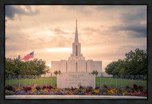 Load image into Gallery viewer, Jordan River Temple Evening Glow