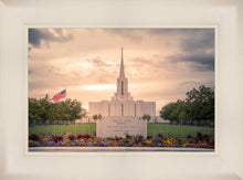 Load image into Gallery viewer, Jordan River Temple Evening Glow