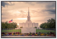 Load image into Gallery viewer, Jordan River Temple Evening Glow