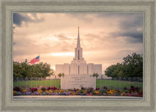 Load image into Gallery viewer, Jordan River Temple Evening Glow