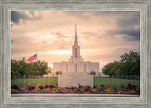 Load image into Gallery viewer, Jordan River Temple Evening Glow