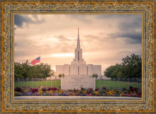 Load image into Gallery viewer, Jordan River Temple Evening Glow