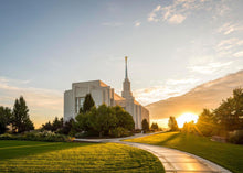 Load image into Gallery viewer, Twin Falls Temple Morning Light