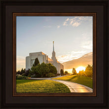 Load image into Gallery viewer, Twin Falls Temple Morning Light