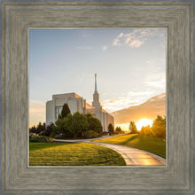 Load image into Gallery viewer, Twin Falls Temple Morning Light