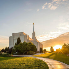 Load image into Gallery viewer, Twin Falls Temple Morning Light