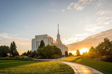 Load image into Gallery viewer, Twin Falls Temple Morning Light