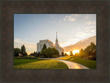 Load image into Gallery viewer, Twin Falls Temple Morning Light