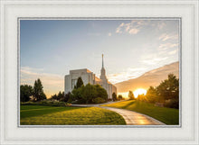 Load image into Gallery viewer, Twin Falls Temple Morning Light