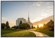Load image into Gallery viewer, Twin Falls Temple Morning Light