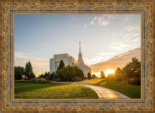 Load image into Gallery viewer, Twin Falls Temple Morning Light