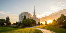 Load image into Gallery viewer, Twin Falls Temple Morning Light