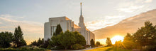 Load image into Gallery viewer, Twin Falls Temple Morning Light
