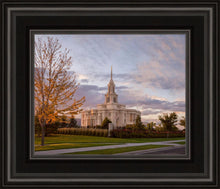 Load image into Gallery viewer, Payson Temple Autumn Light