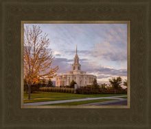 Load image into Gallery viewer, Payson Temple Autumn Light
