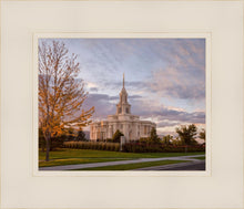 Load image into Gallery viewer, Payson Temple Autumn Light