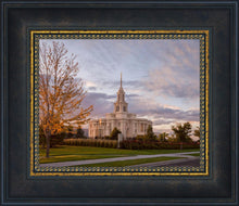 Load image into Gallery viewer, Payson Temple Autumn Light